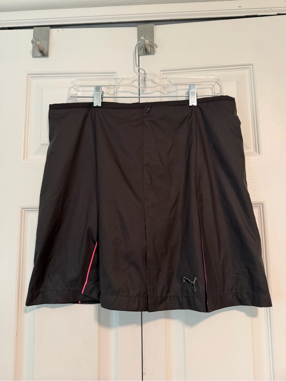 Puma Black Skort with Pink Accents